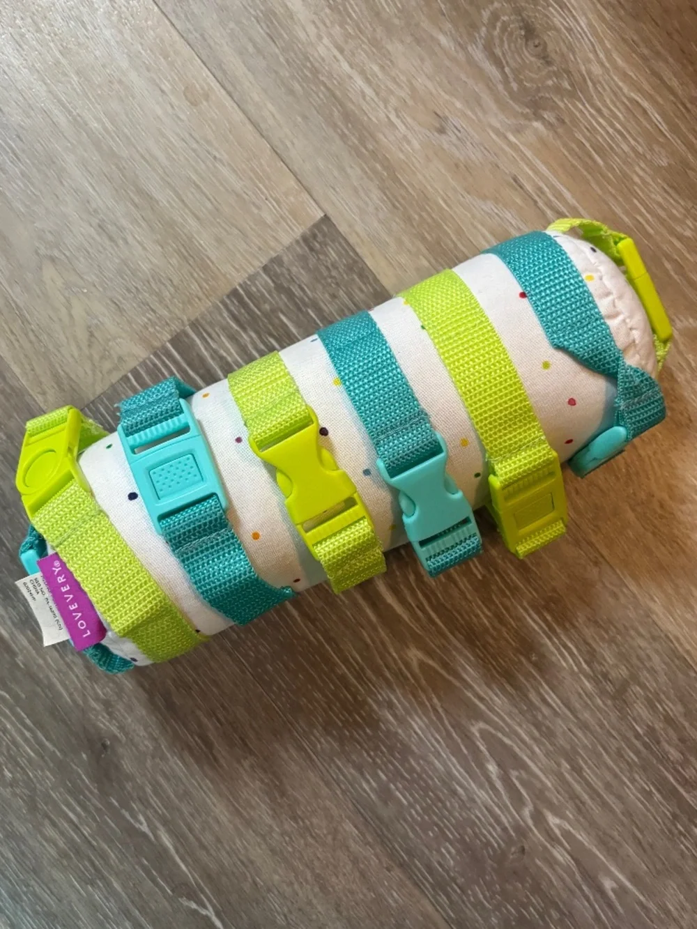 Lovevery The Buckle Barrel from Companion Play Kit Montessori Toy